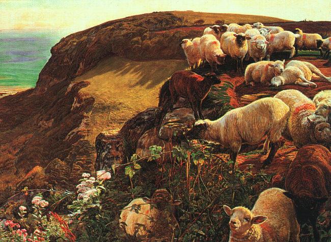 William Holman Hunt On English Coasts oil painting image
